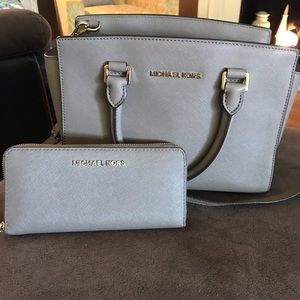 Michael Kors purse and wallet